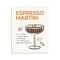 Stupell Industries Espresso Martini Recipe Wall Plaque Art Design by Victoria Barnes